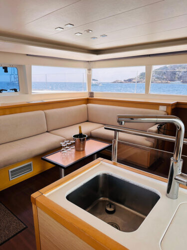 Catamaran Fornes Lagoon 450 ibiza 7